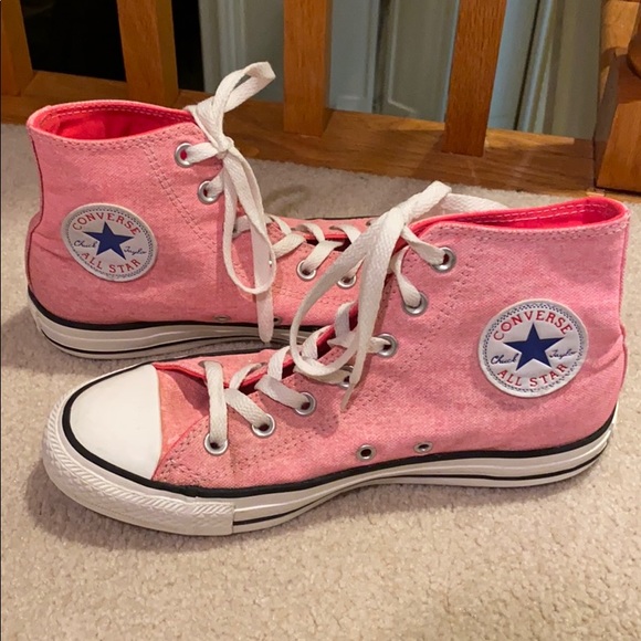 pink high converse